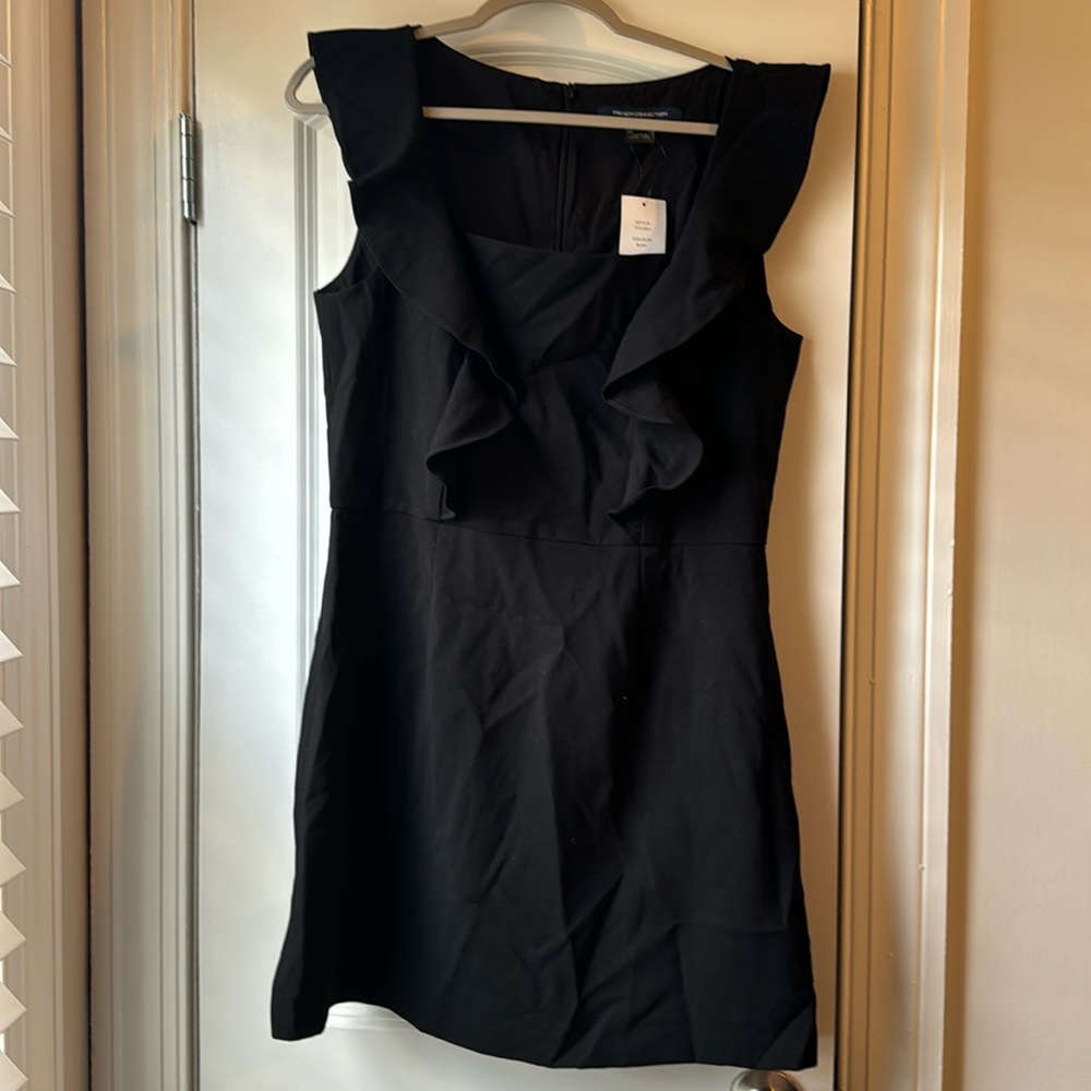 Black mini dress